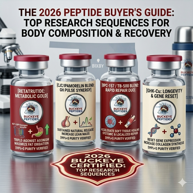 buckeye peptides- top performing peptides 2026